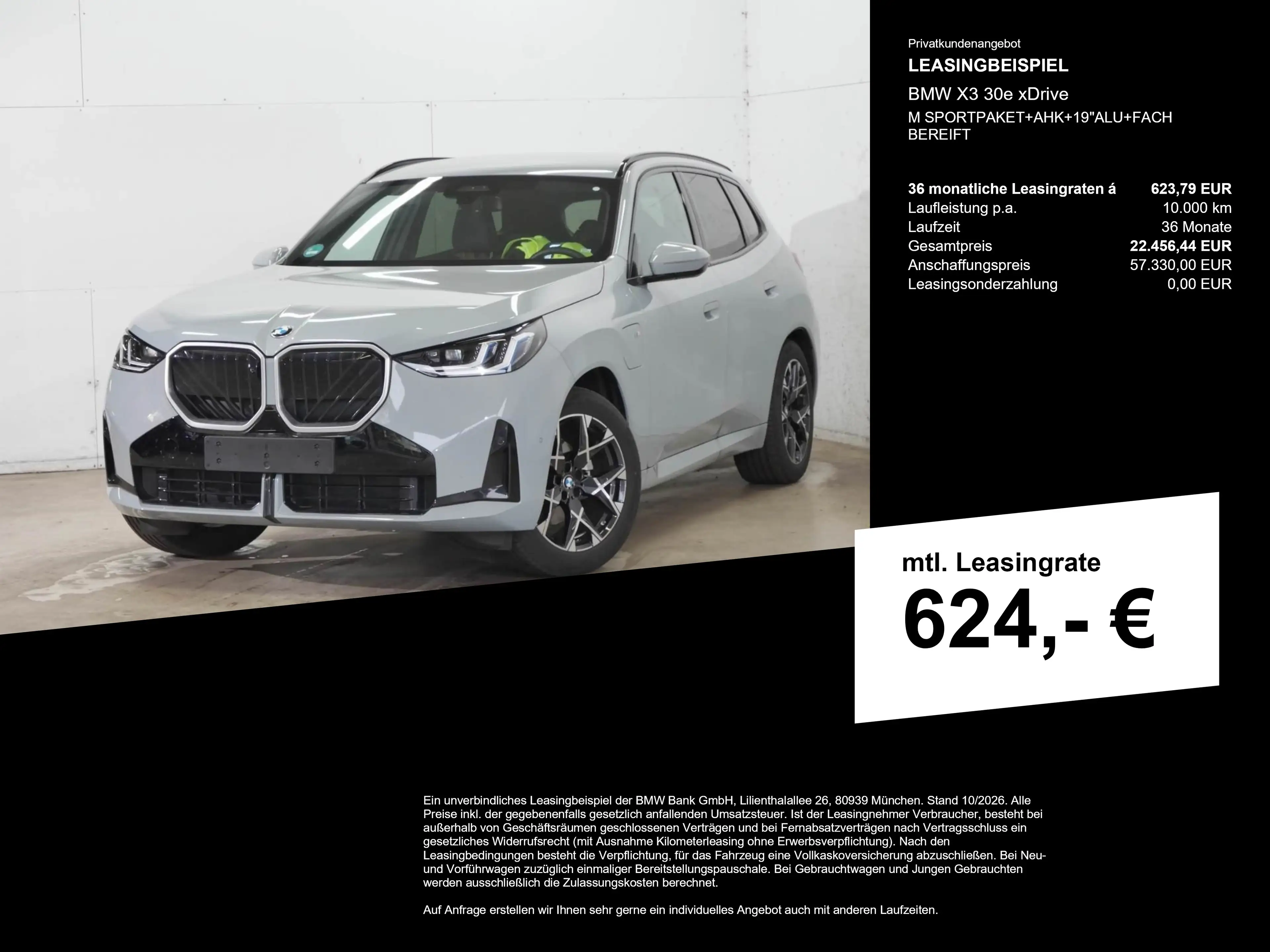 BMW X3 30e xDrive M SPORTPAKET+AHK+19"ALU+FACH BEREIFT — photo 3