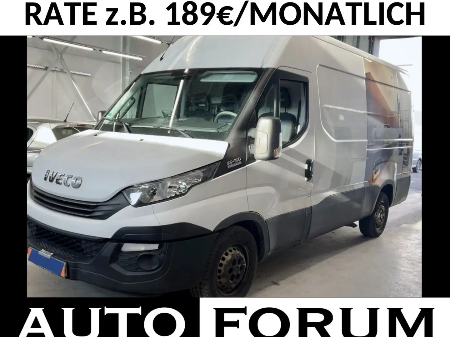 Iveco Daily 2.3D L3H2 3,5t AUTOMATIK AHK KLIMA CAM PDC Blanc - 1