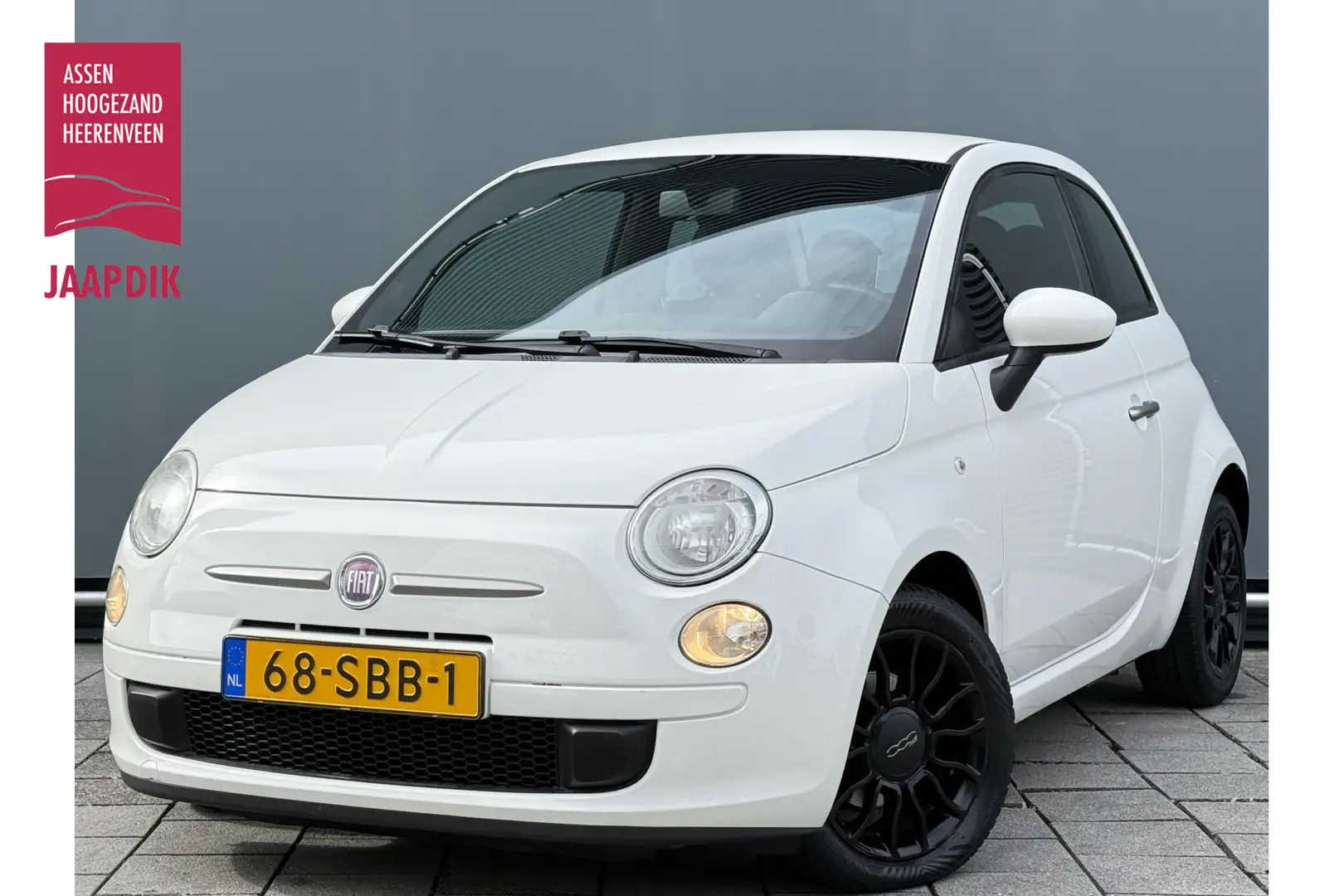 Fiat 500 BWJ 2011 | 0.9 86PK TwinAir | AIRCO | LEDER/STOF | Wit - 1
