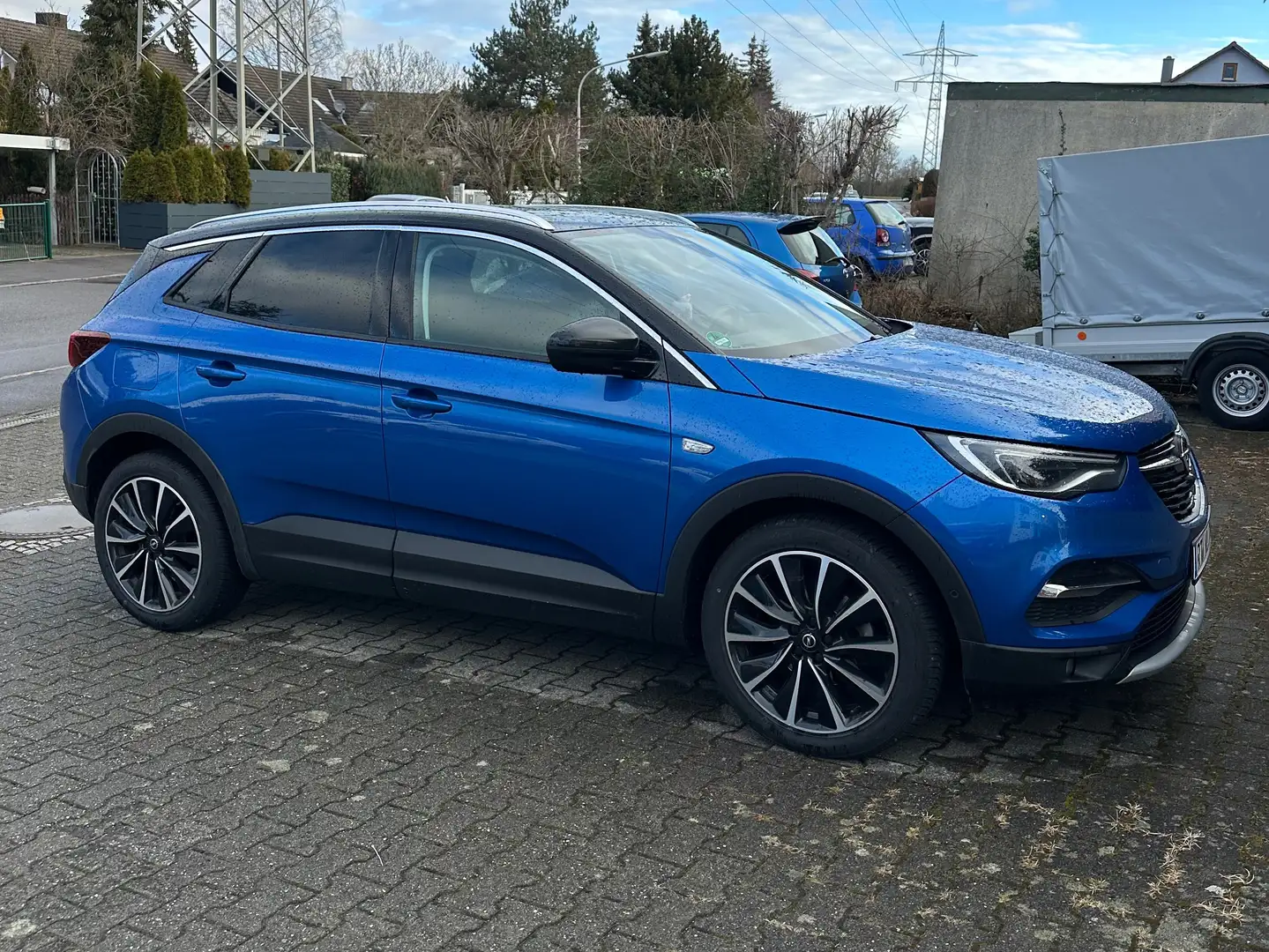 Opel Grandland X Grandland X 1.2 Start/Stop Automatik Design Line Blau - 1