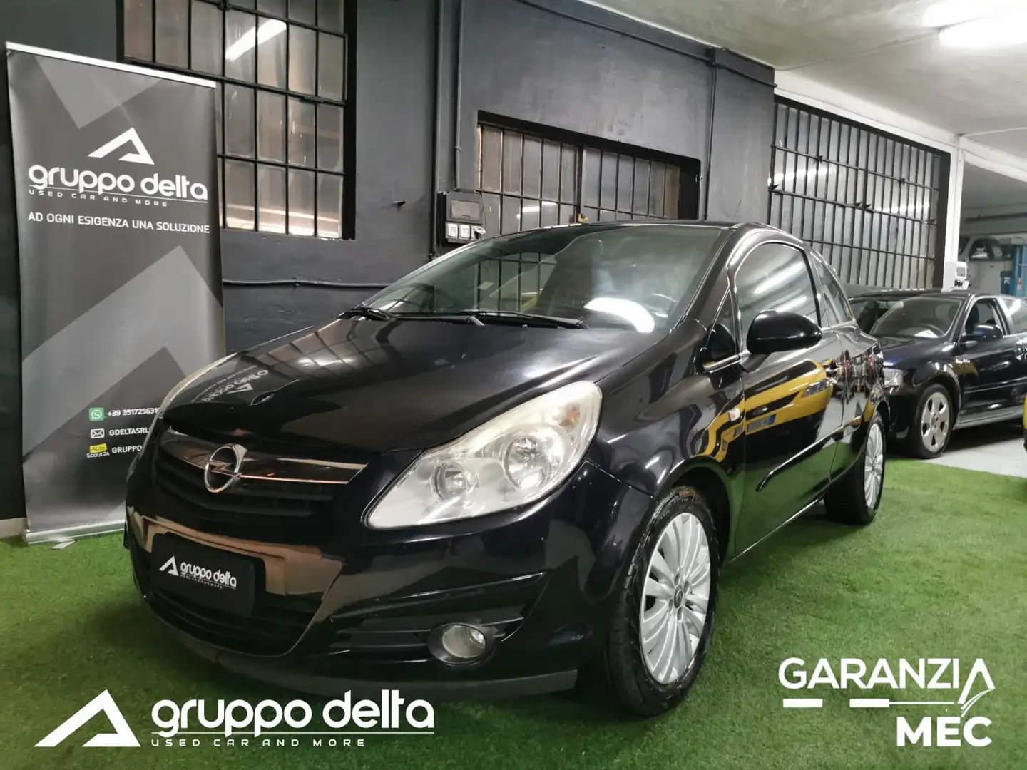 Opel Corsa 3p 1.4 Sport NEOPATENTATI Schwarz - 1