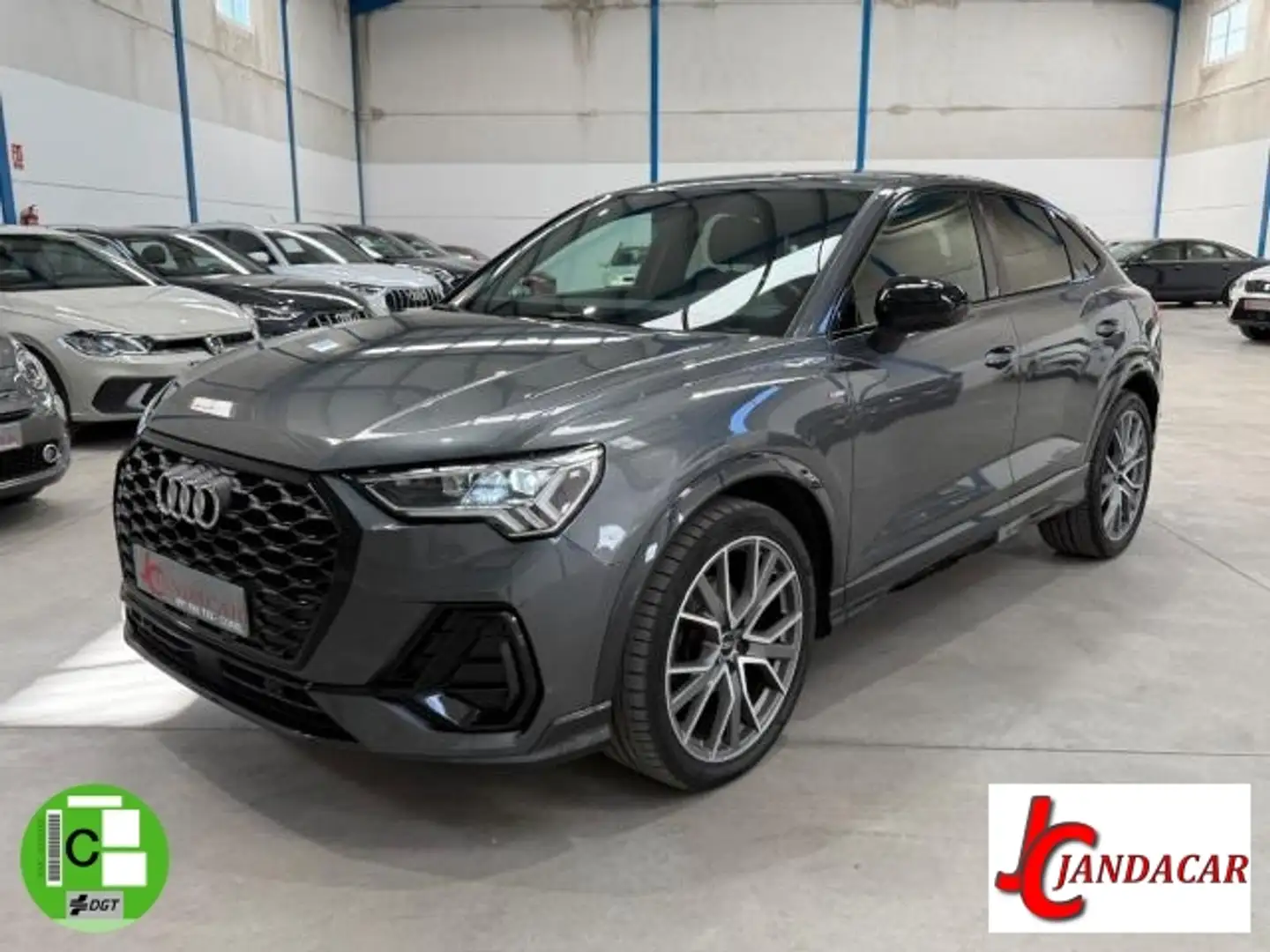 Audi Q3 35 TDI Black line S tronic 110kW Gris - 1