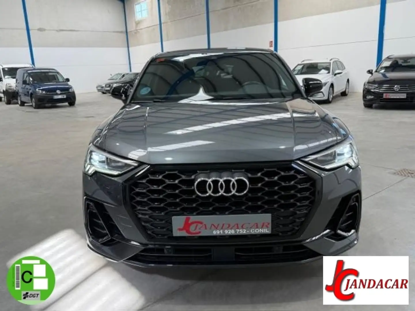 Audi Q3 35 TDI Black line S tronic 110kW Gris - 2