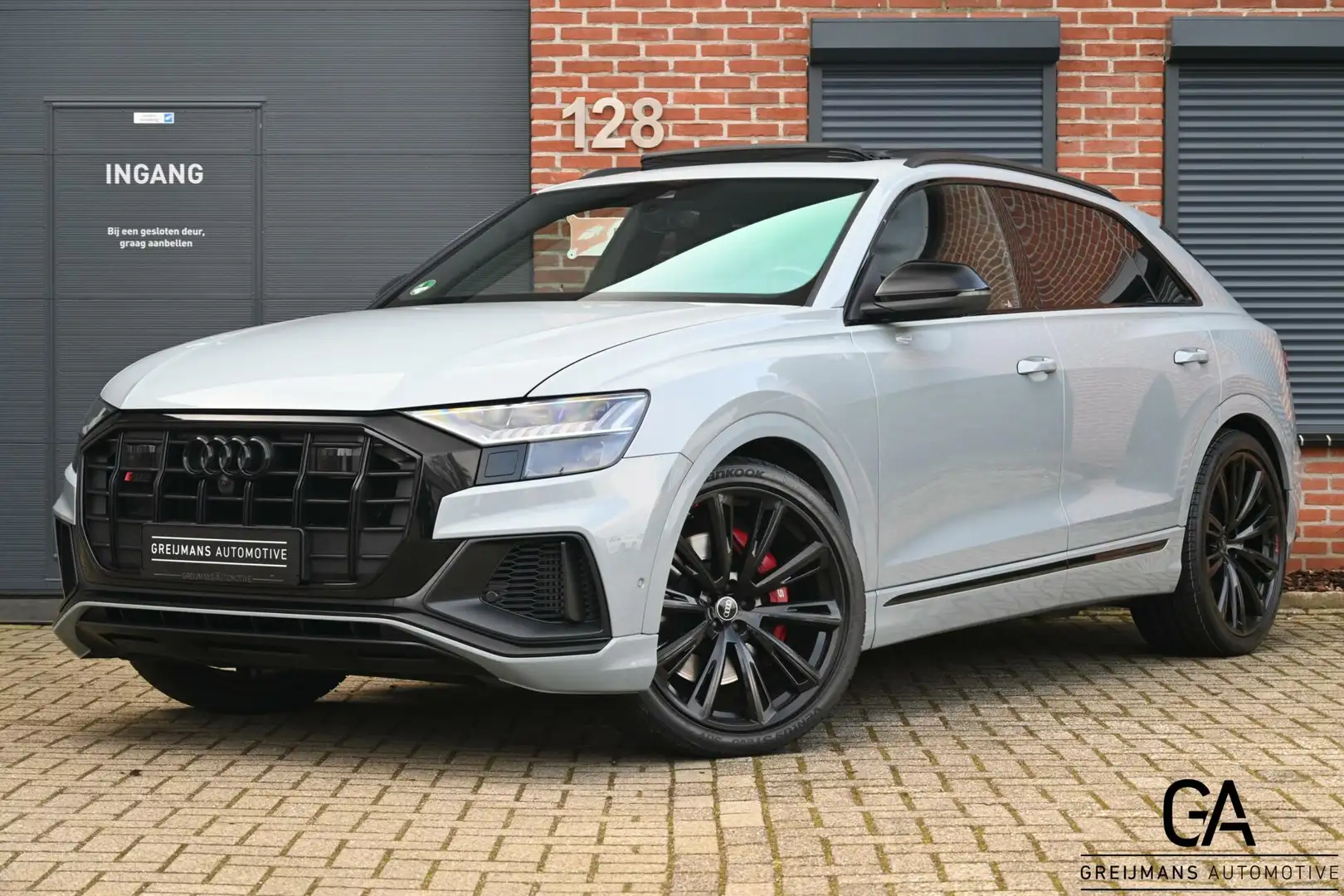 Audi SQ8 4.0 TDI |PANORAMADAK|B&O|TREKHAAK|CARBON|CARPLAY Gris - 1