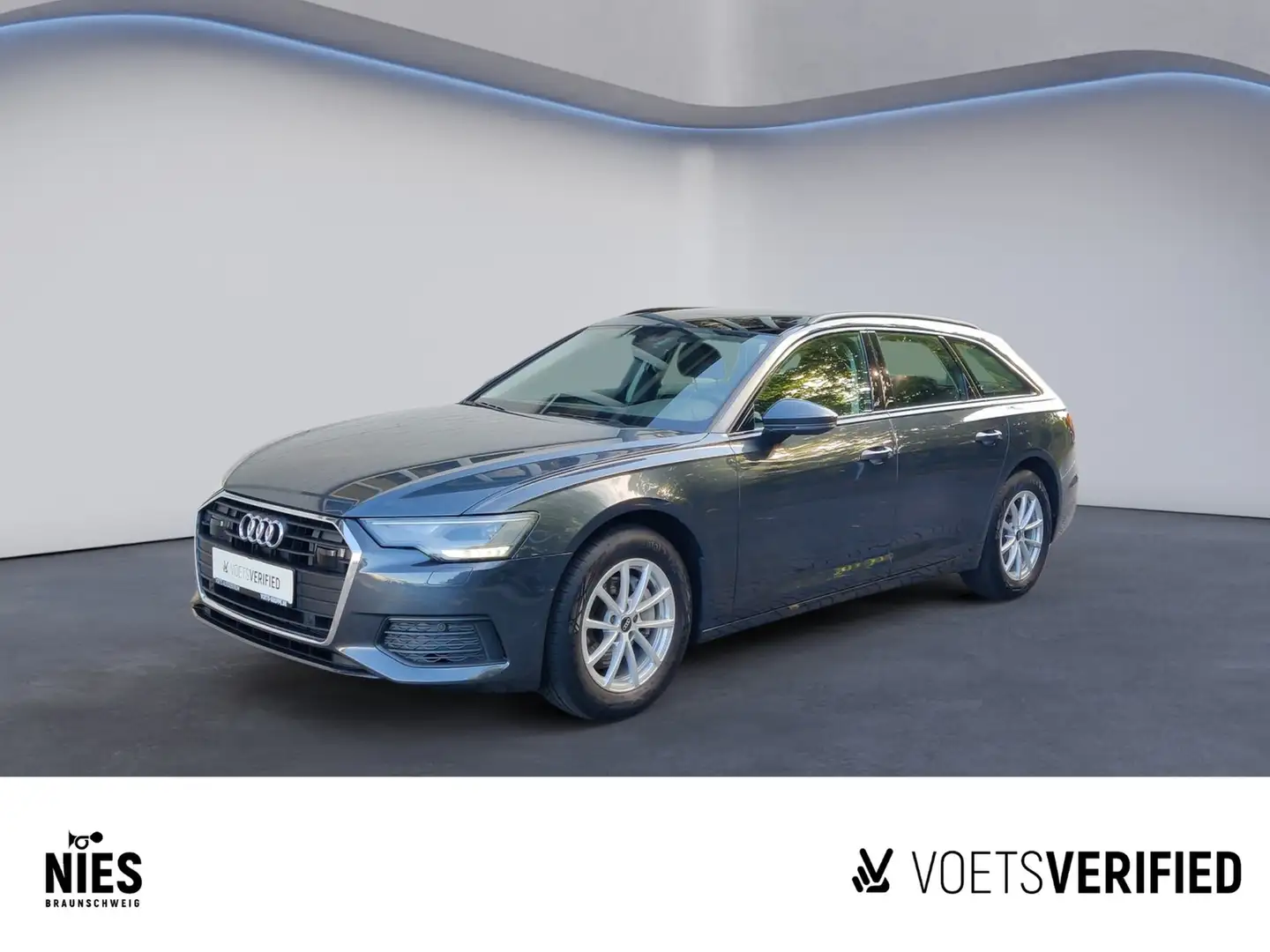 Audi A6 Avant 40 TDI S-tronic LED+PANO+AHK Grau - 1