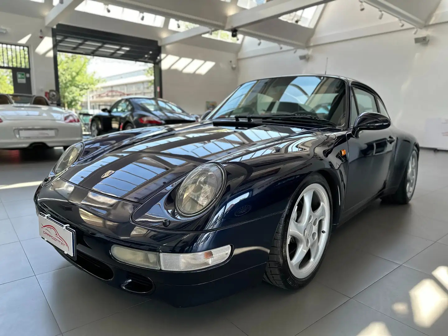 Porsche 993 911 Coupe 3.6 Carrera 4 Синій - 1