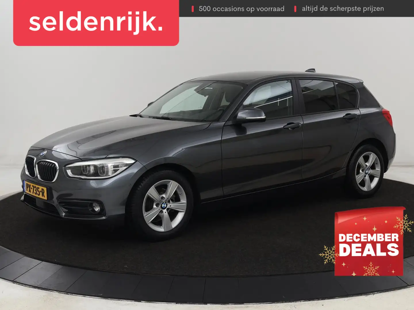 BMW 118 1-serie 118i Sport Line | Adaptive cruise | Sports Gris - 1