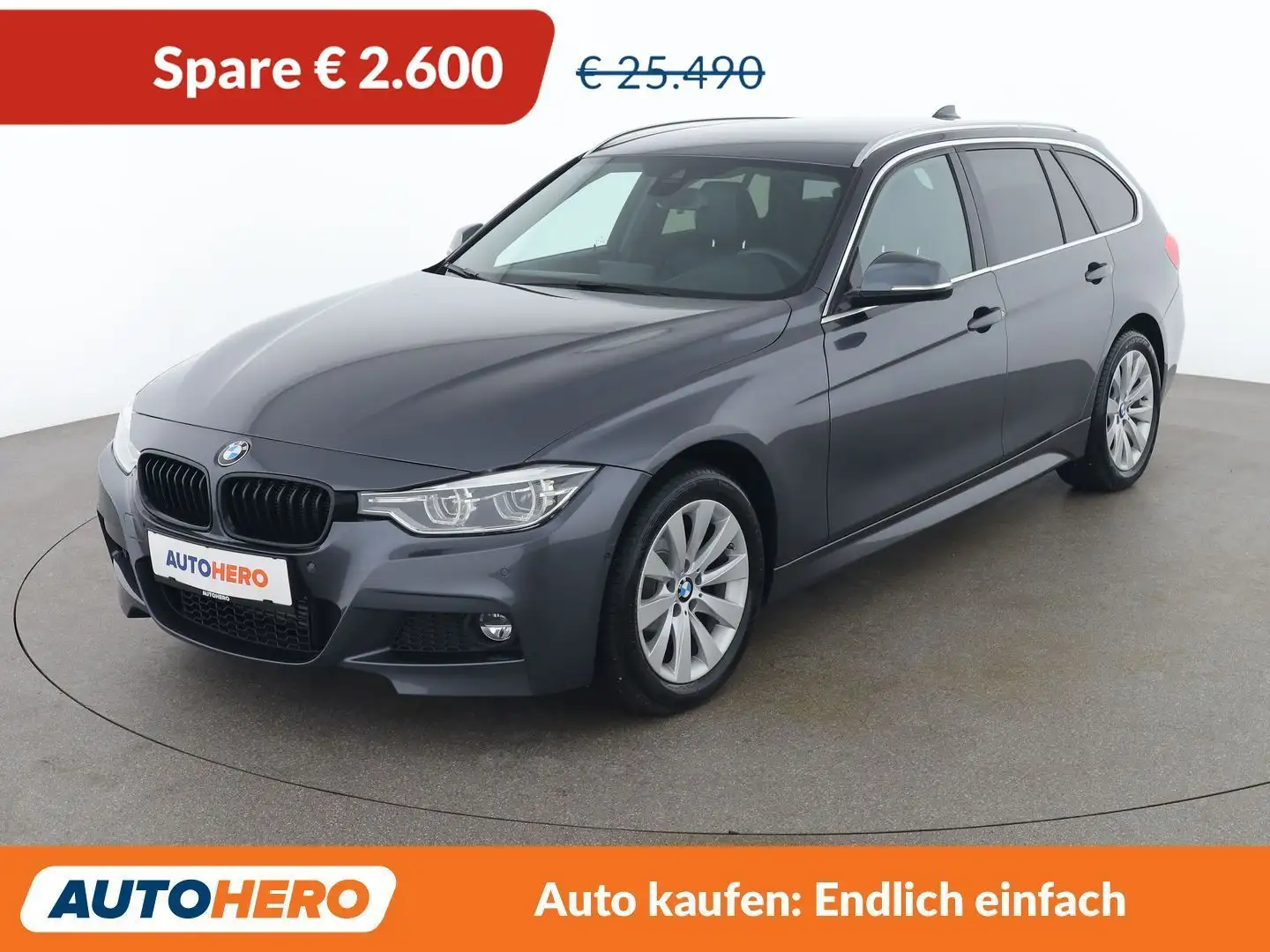 BMW 320 320d xDrive M Sport Grau - 1