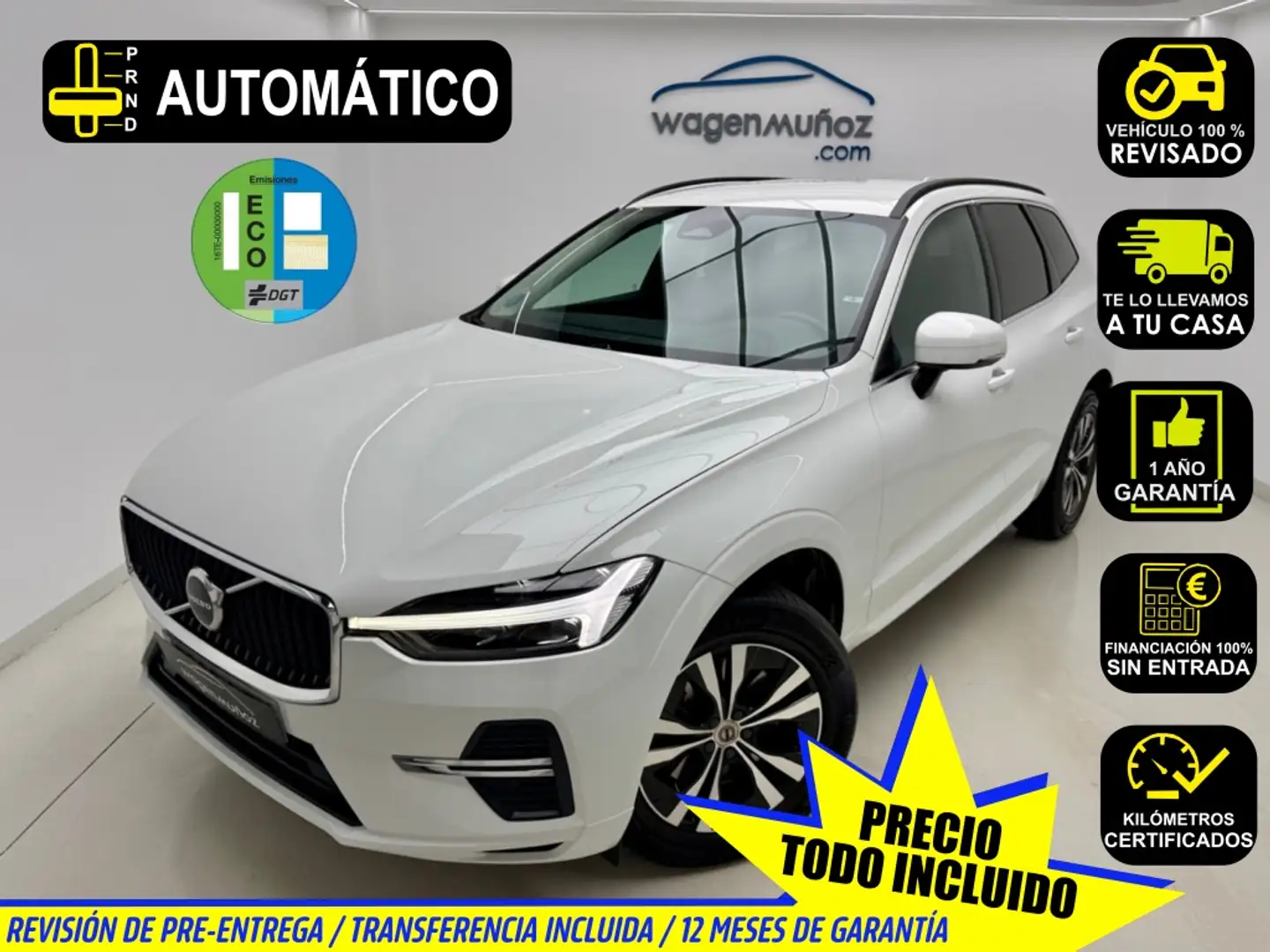 Volvo XC60 B4 Momentum Pro FWD Aut. Blanco - 1