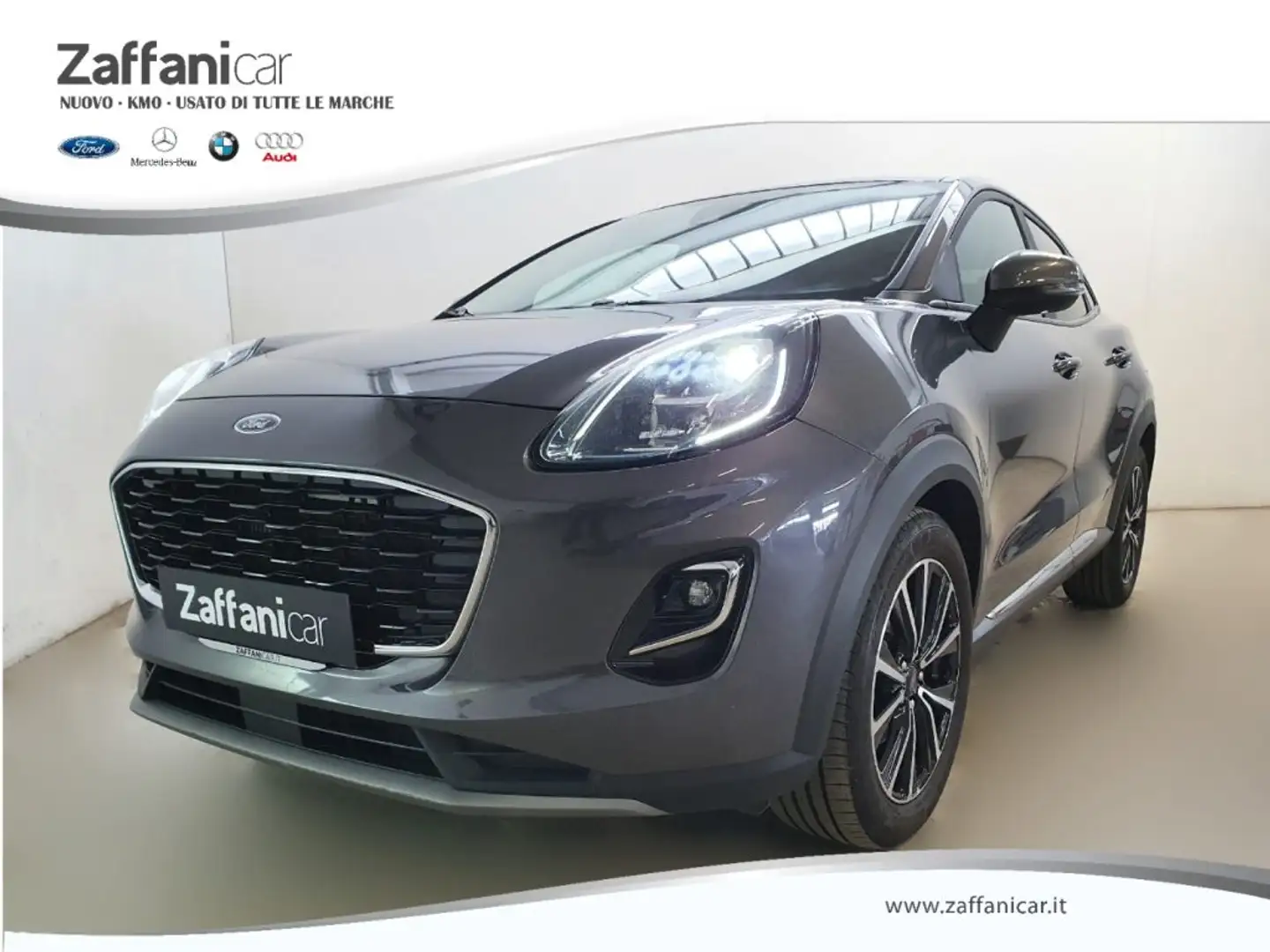 Ford Puma 1.0 EcoBoost Hybrid 125 CV S&S Titanium Grigio - 1