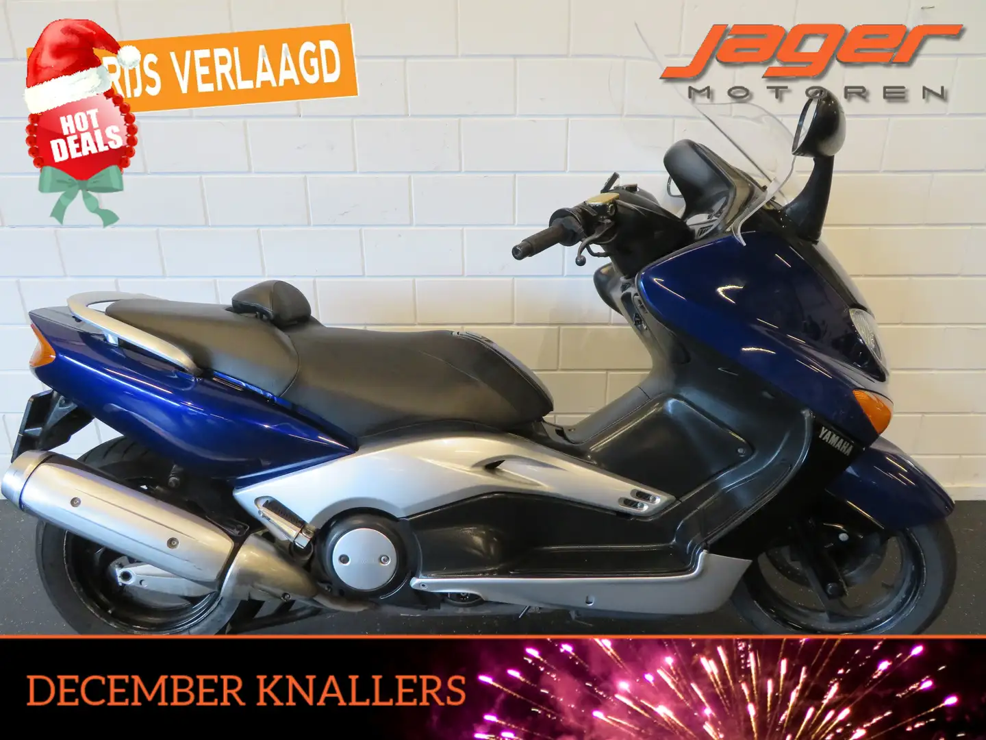 Yamaha TMAX 500 FRAAIE STAAT!! Blauw - 1