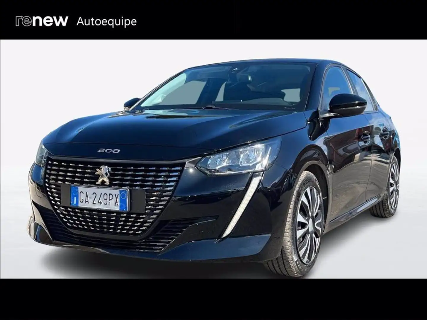 Peugeot 208 1.2 puretech Active s&s 75cv my20 Schwarz - 1