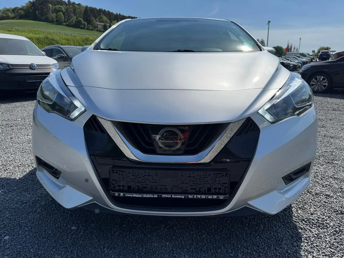 Nissan Micra N-Connecta 1.0 *PDCHI+KAMERA*KLIMA*TEMPOMA Silber - 2