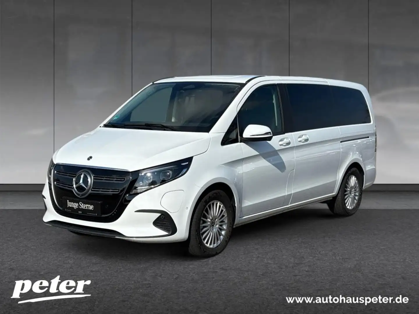 Mercedes-Benz EQV 300 Lang MULTIBEAM+DISTR+TISCH+NAVI Blanco - 1