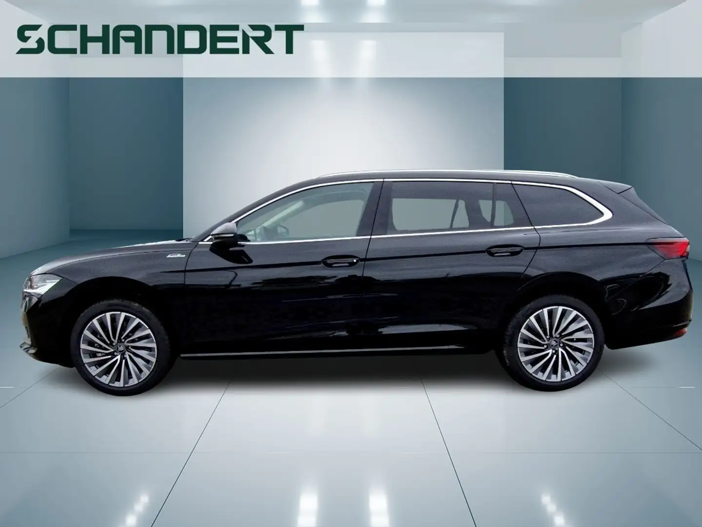 Skoda Superb Combi L&K 2.0 TDI DSG 4x4 Matrix Navi AHK Nero - 2