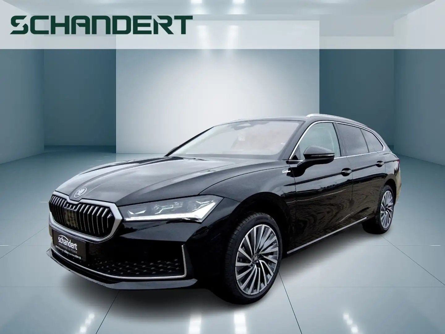 Skoda Superb Combi L&K 2.0 TDI DSG 4x4 Matrix Navi AHK Nero - 1