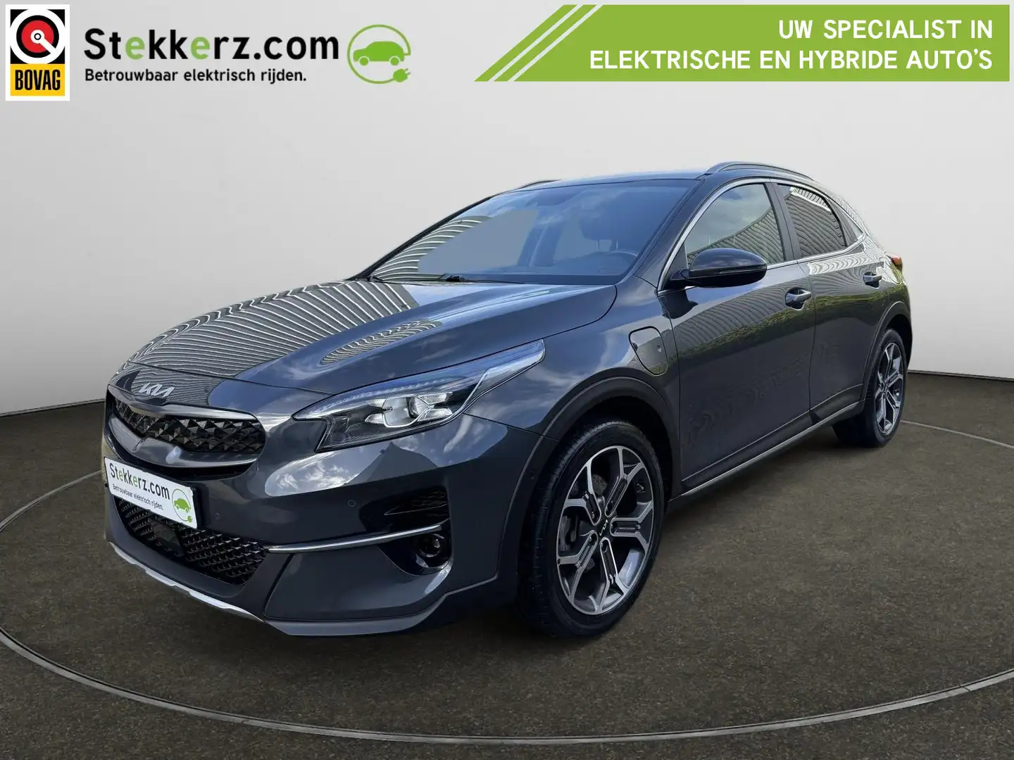 Kia XCeed 1.6 GDi PHEV ExecutiveLine , Leer, electr. stoel, Gris - 1