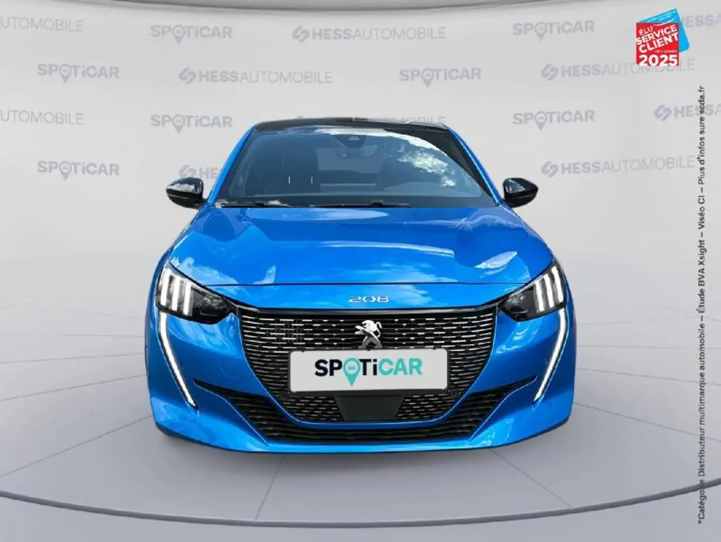 Peugeot 208 1.2 PureTech 100ch S\u0026S GT EAT8 Bleu - 2