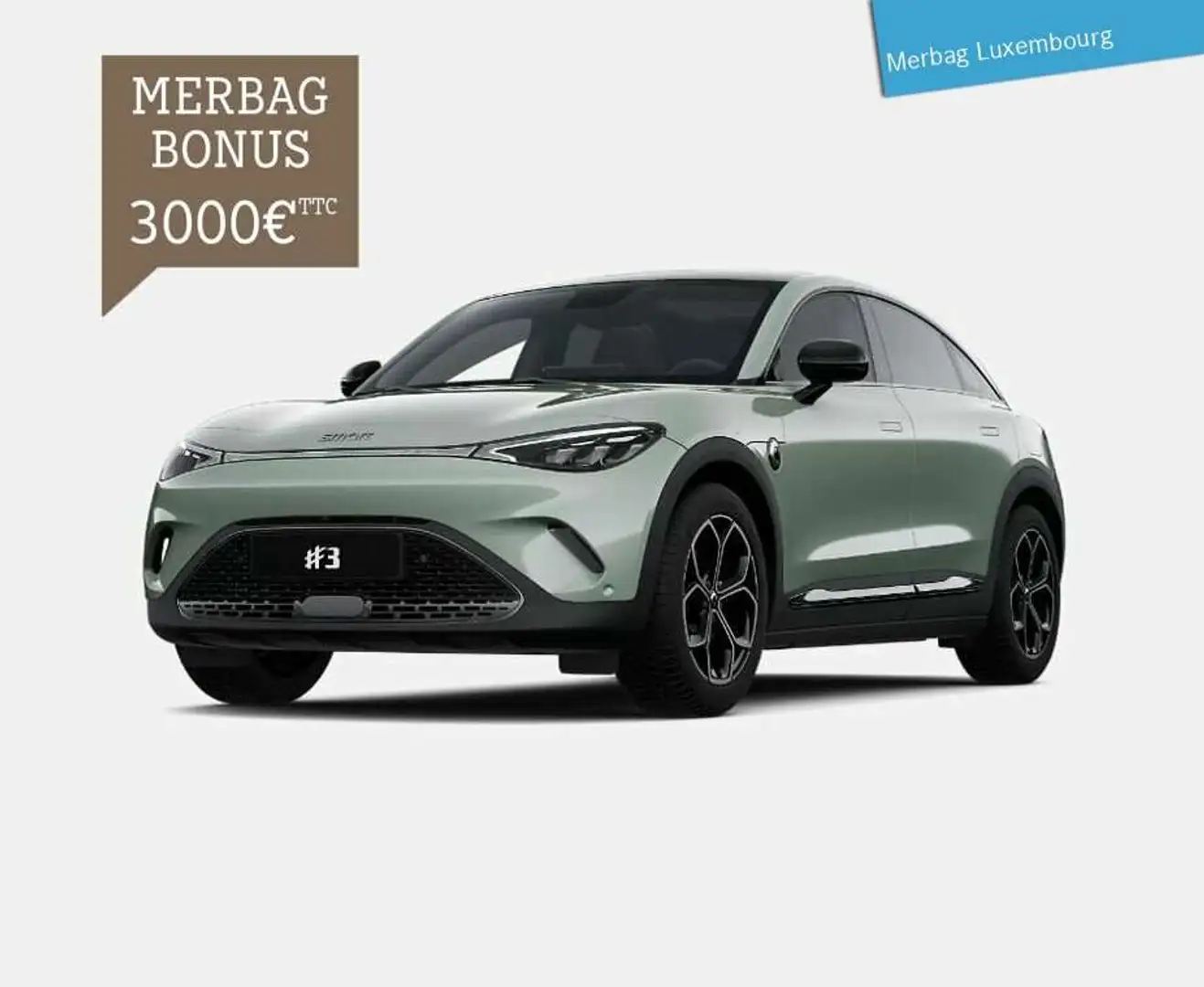 smart #3 #3 (HC11) PULSE (+3.000 Euro Klimabonus Luxembourg) Groen - 1