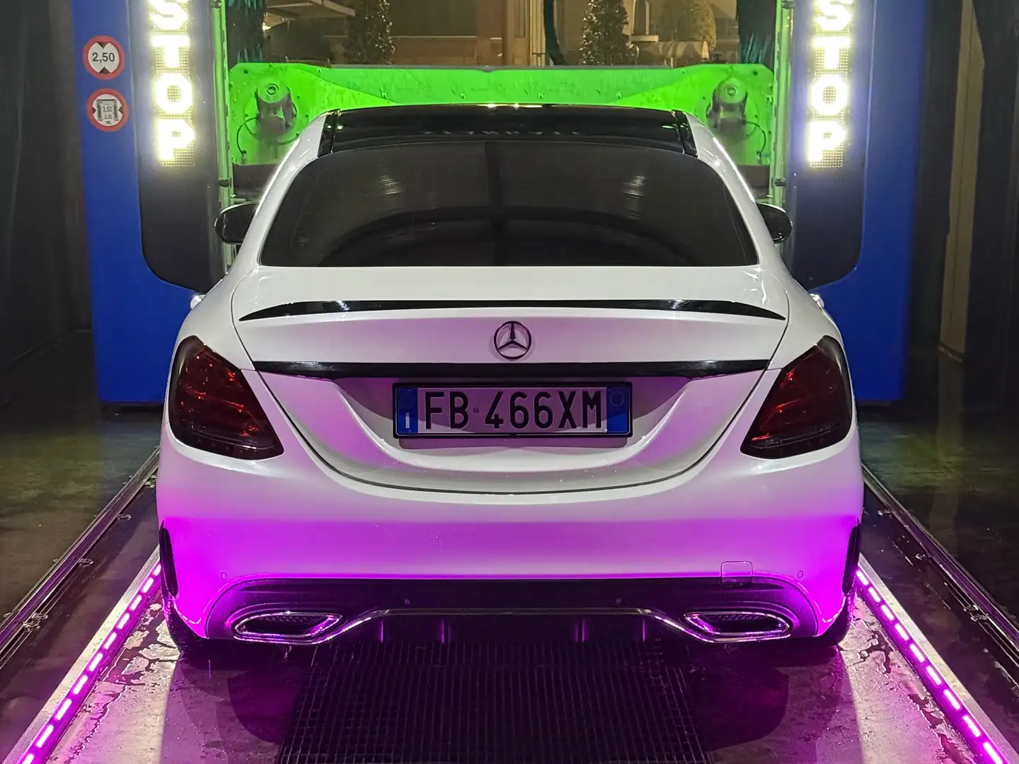 Mercedes-Benz C 220 Classe C-W205 2014 Berlina d (bt) Premium auto Bianco - 1