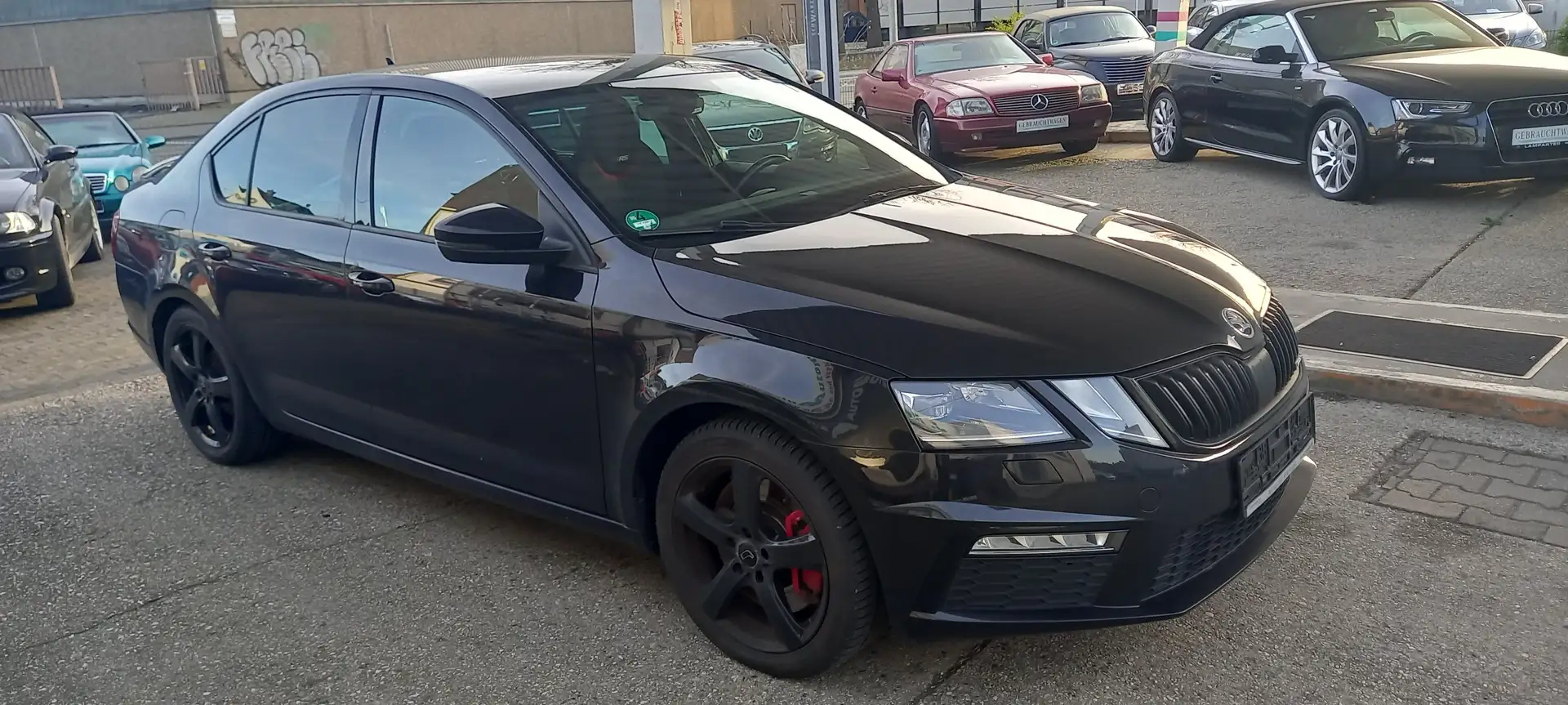 Skoda Octavia TSI RS Schwarz - 2