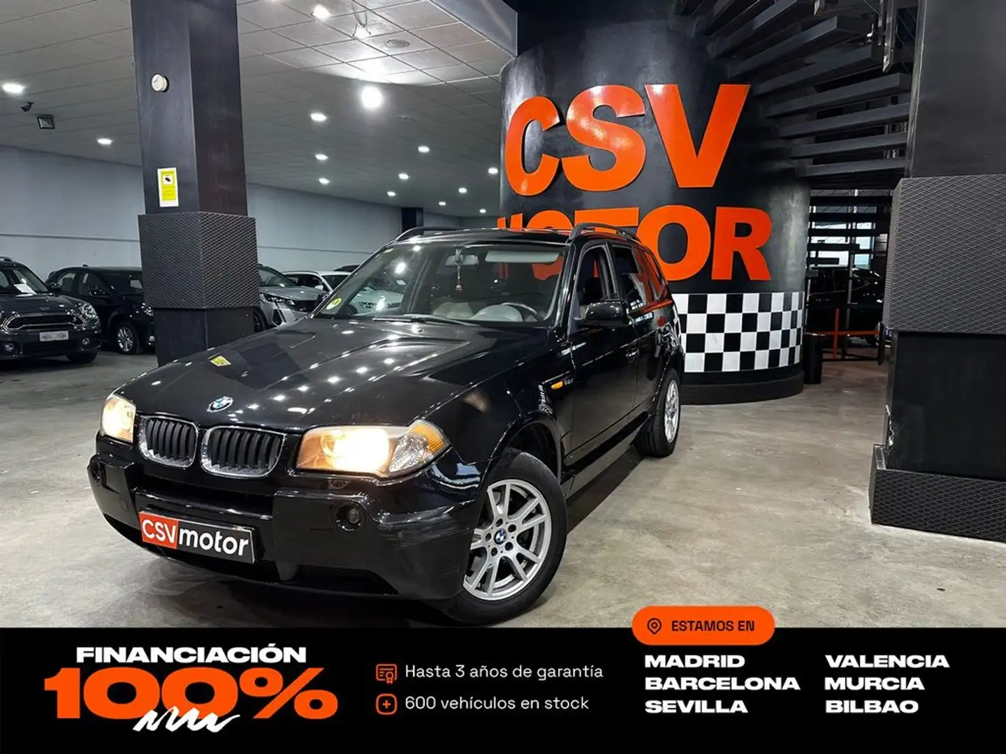 BMW X3 2.5i Schwarz - 1