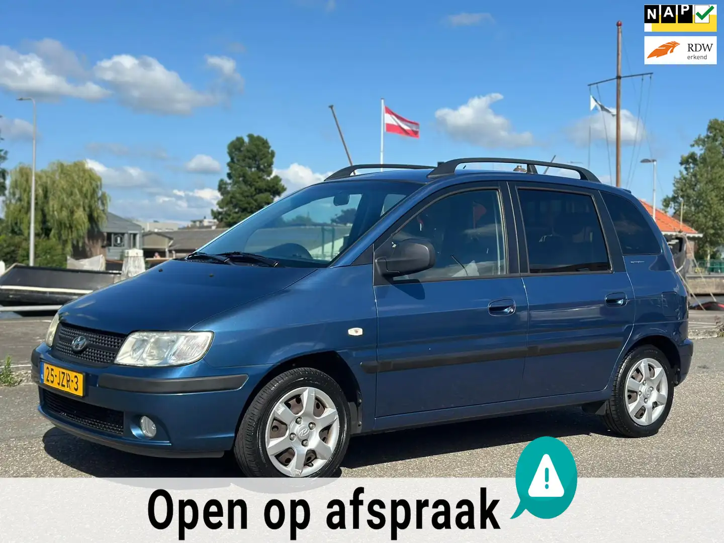 Hyundai Matrix 1.6i Active Cool AIRCO 1E EIG DEALER ONDERHOUDEN N Blauw - 1