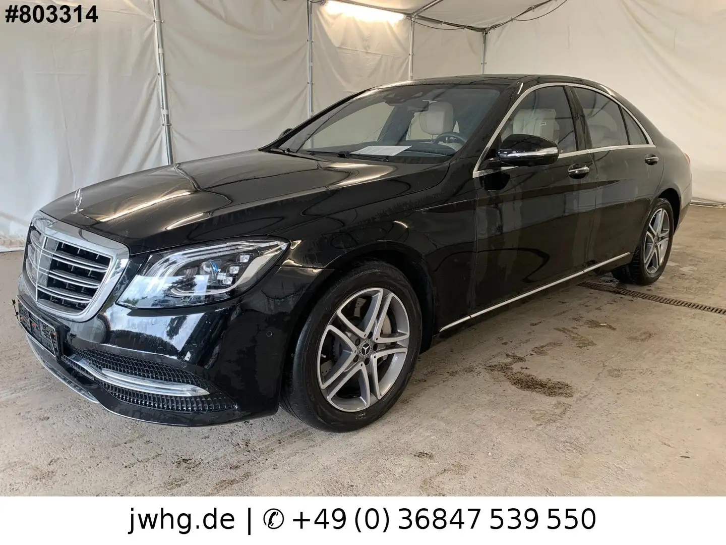 Mercedes-Benz S 560 4M Multibeam Pano 360K SiKlima Distr+ AHK Schwarz - 1