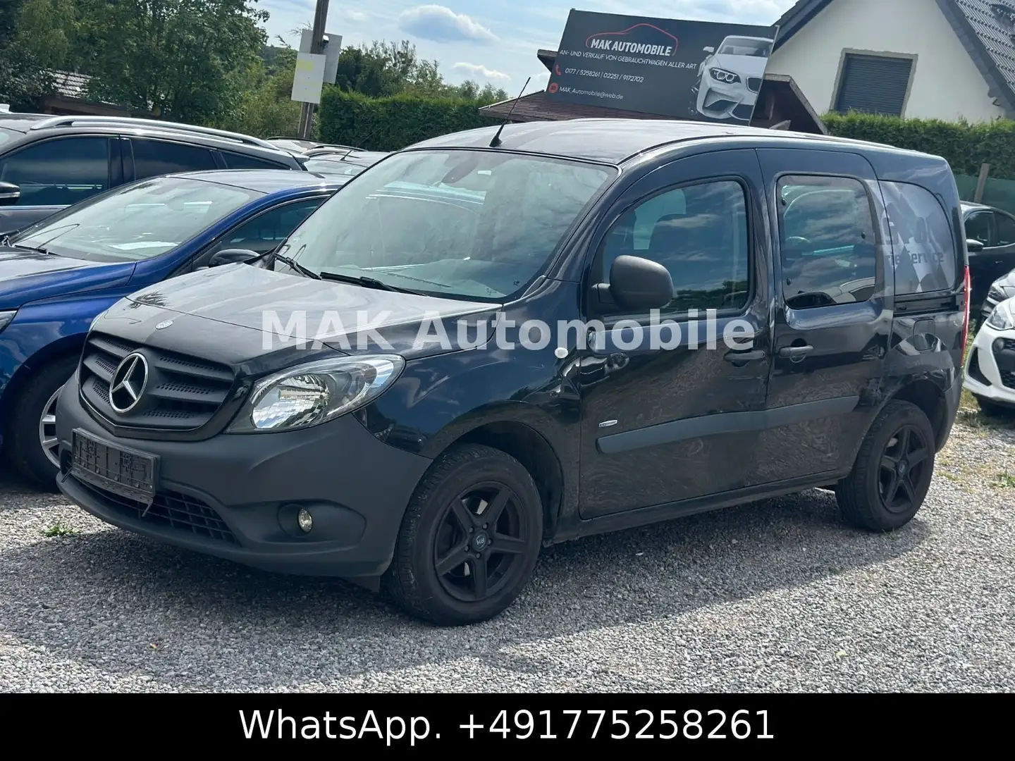 Mercedes-Benz Citan Kombi 109 CDI lang Klima,5Sitzer,Euro6 Noir - 1