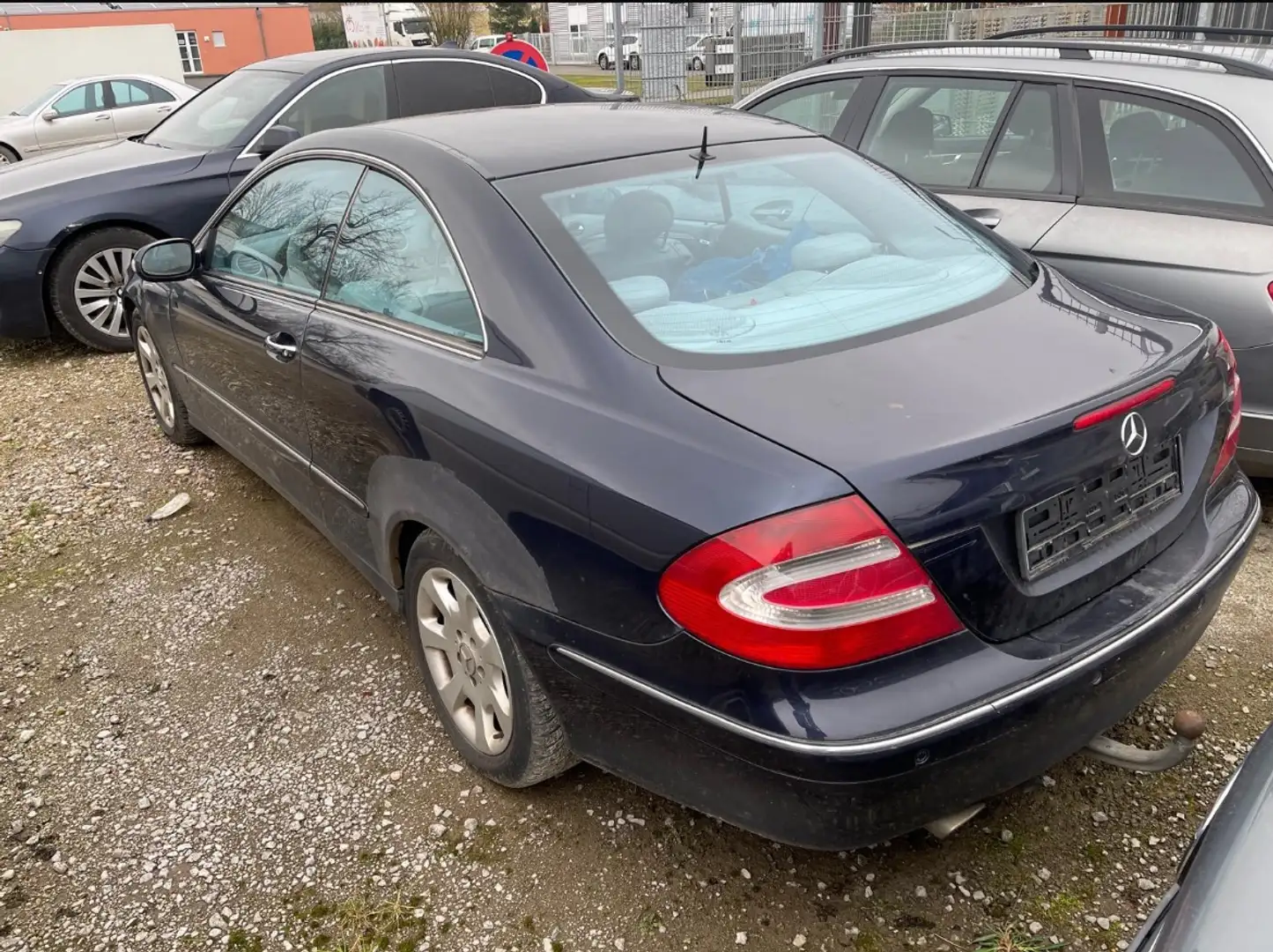 Mercedes-Benz CLK 320 Coupe Avantgarde,Automatik,Xenon,Alufelgen,leder Blau - 2