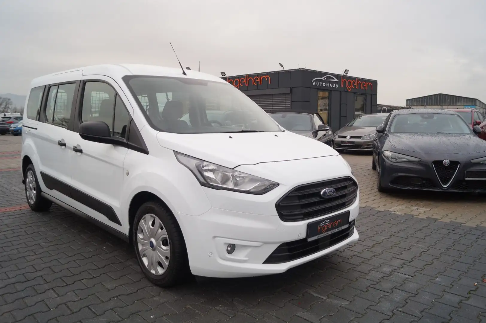 Ford Transit Connect lang L2 Trend Klima PDC SHZ AHK Weiß - 1