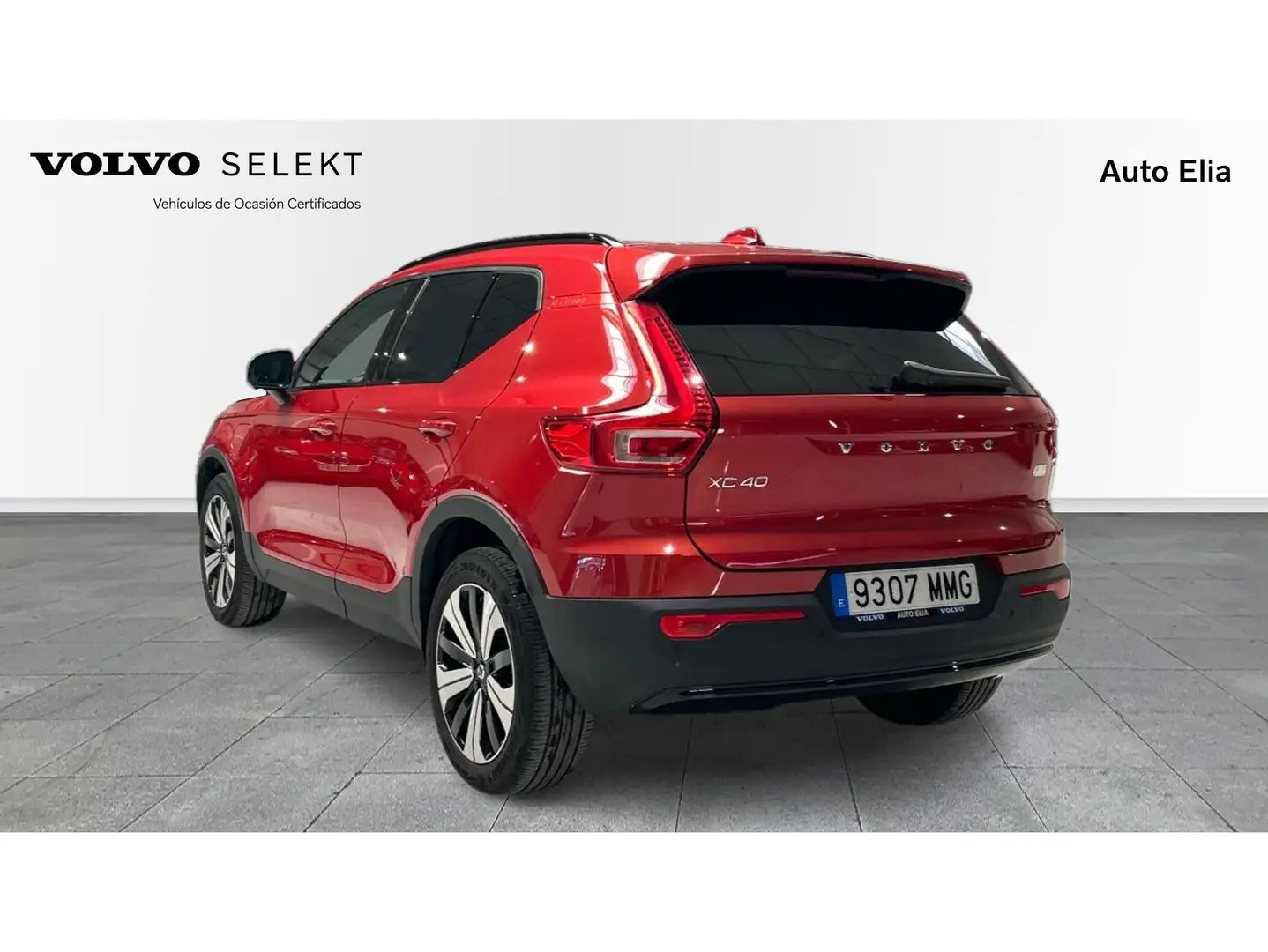 Volvo XC40 T5 Recharge Plus Dark Aut. Rojo - 2