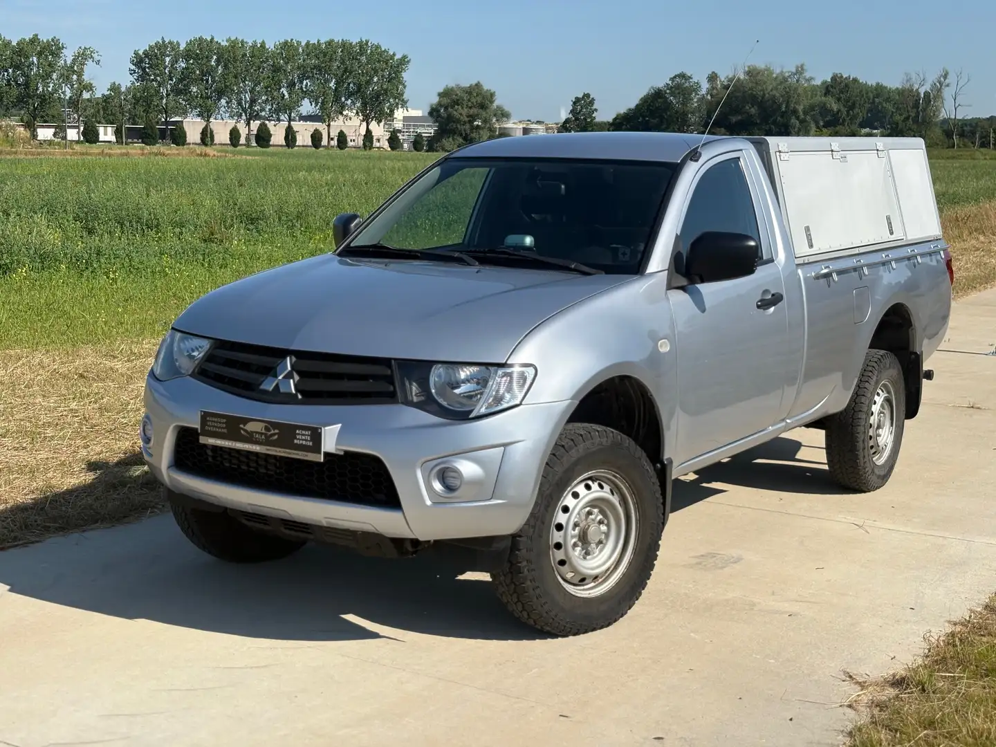 Mitsubishi L200 2.5 DI-D 4WD AIRCO 4X4 NAVI HARDTOP RADIO GARANTIE Argent - 1