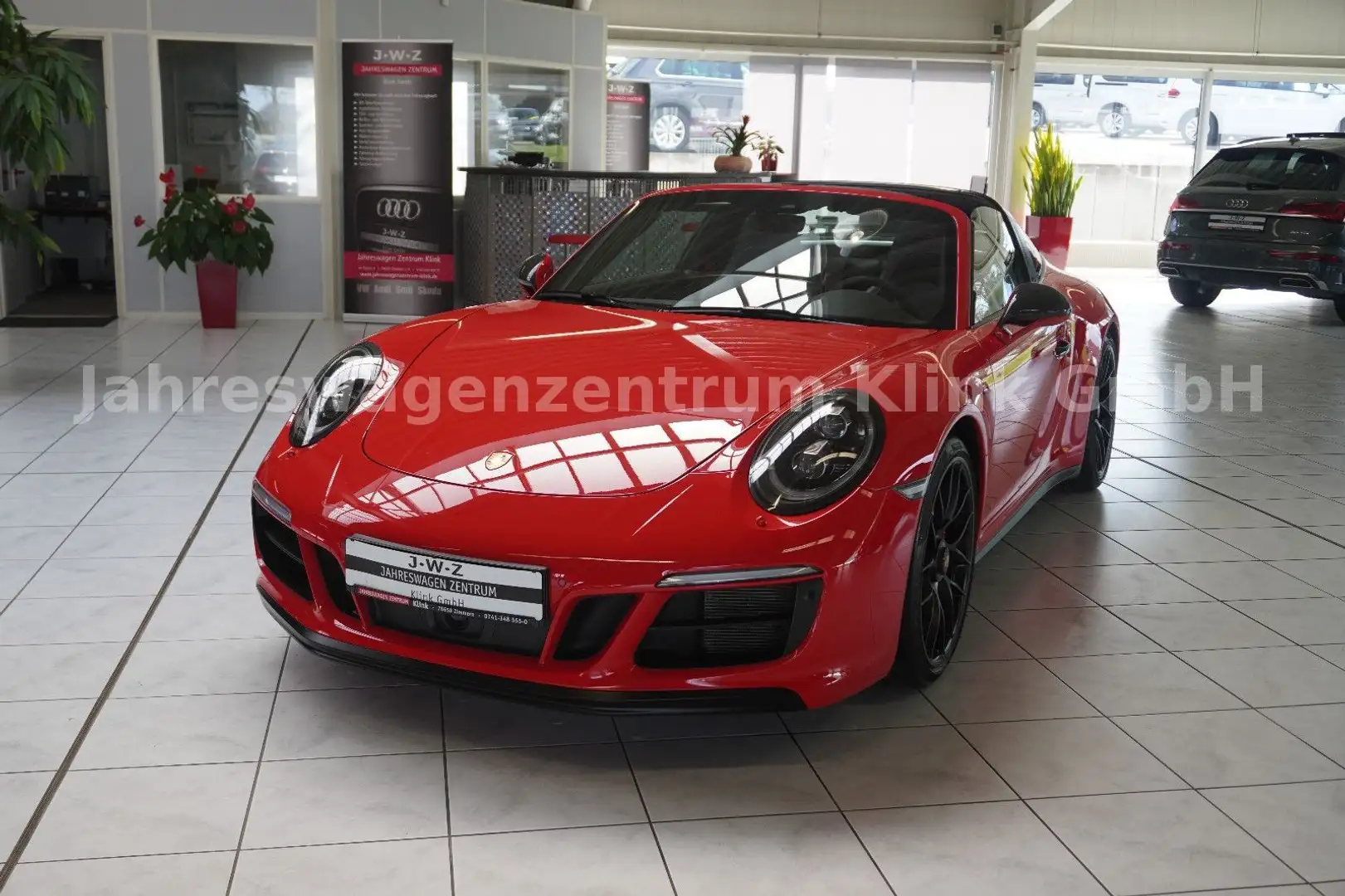 Porsche 991 911 Targa 4 GTS*Sportabgasanlage*Burmester* Rojo - 1