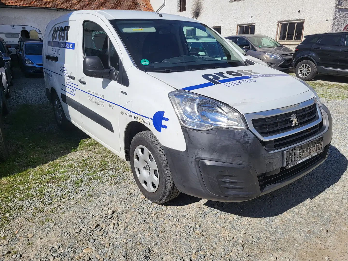 Peugeot Partner L2 Electric Weiß - 2