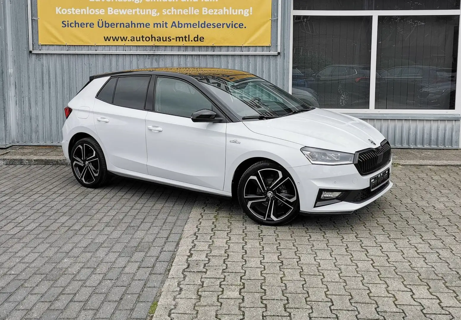 Skoda Fabia 1.0l TSI 85kW DSG Monte Carlo 3x Heizung Weiß - 1