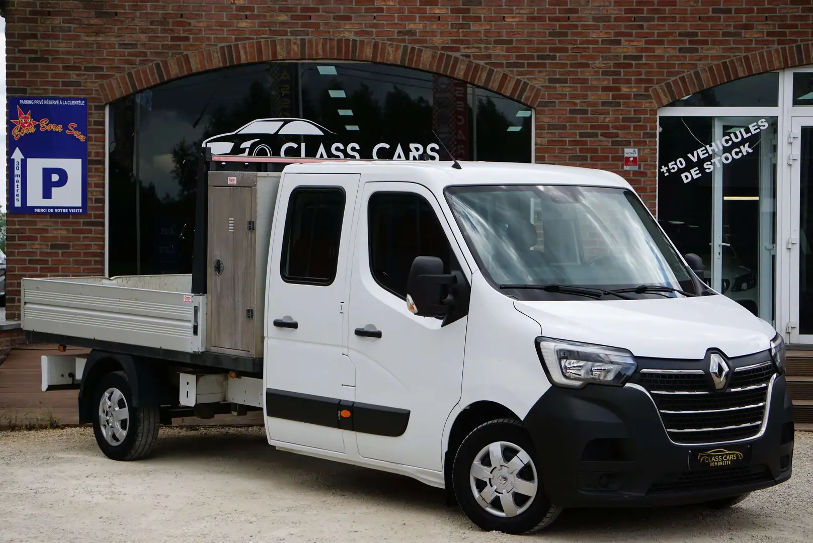Renault Master 2.3 dCi L4H2 BENNE TVA-BTW RECUP NAVI CLIM EU6d Blanc - 2