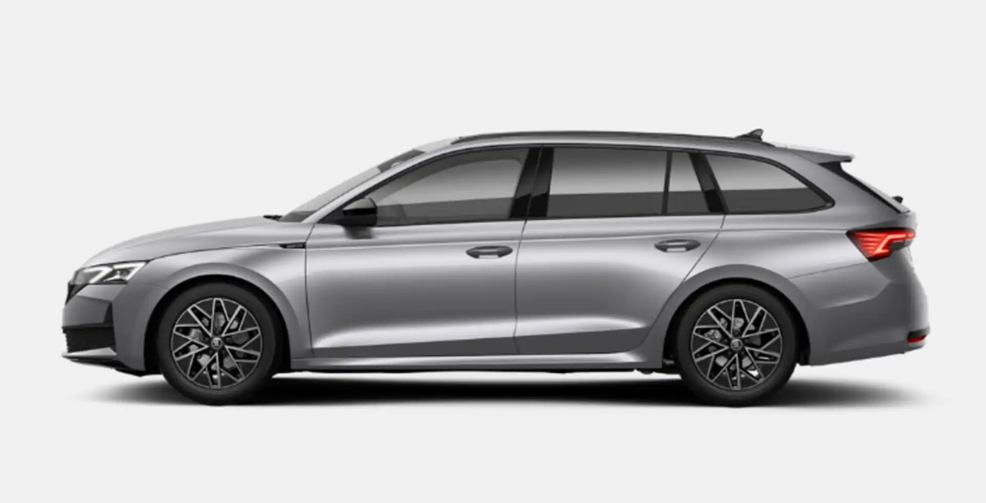 Skoda Octavia Combi eTSI DSG Sportl FL Pano Matrix ACC 110 kW... Silber - 2