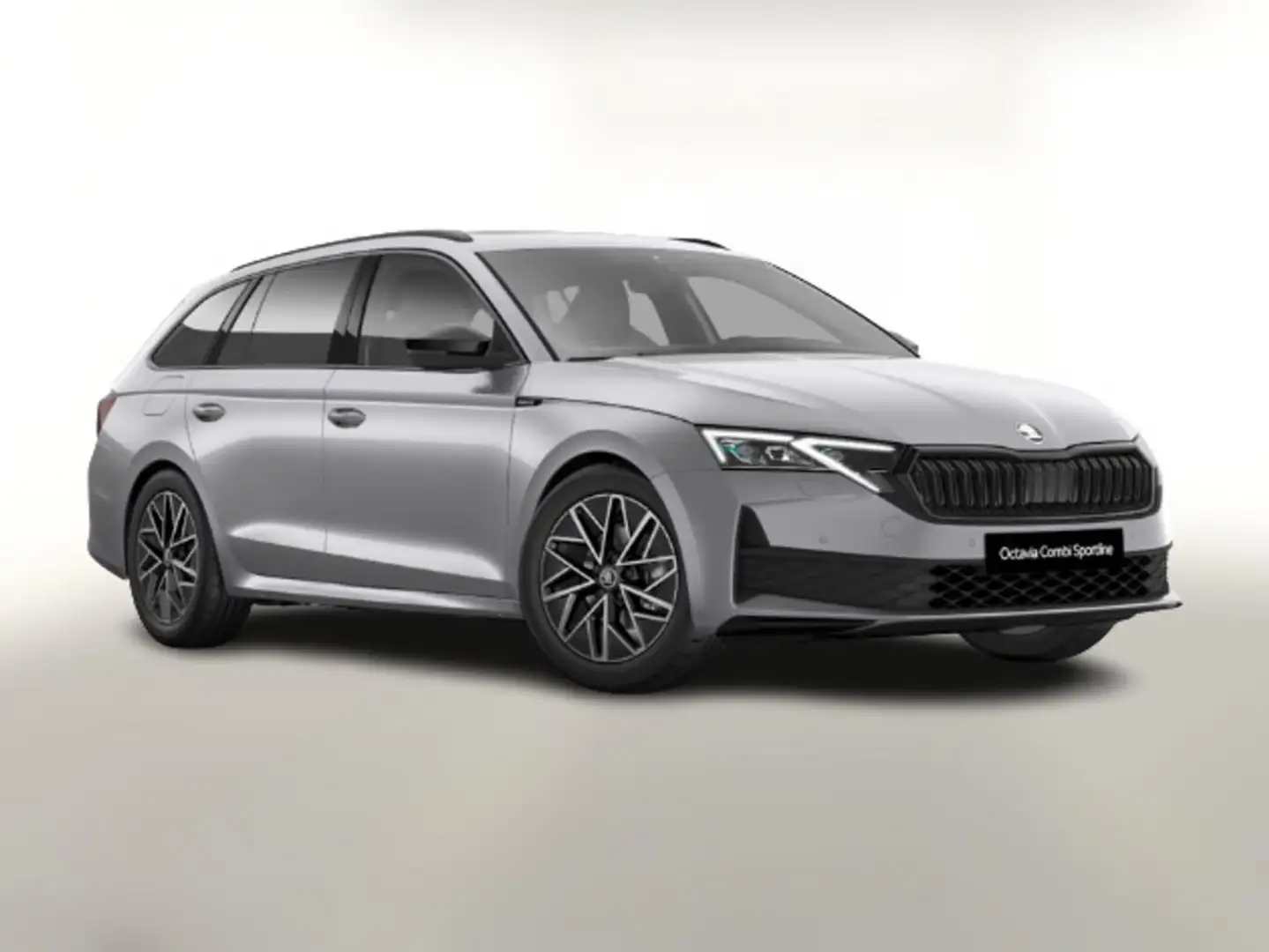 Skoda Octavia Combi eTSI DSG Sportl FL Pano Matrix ACC 110 kW... Silber - 1