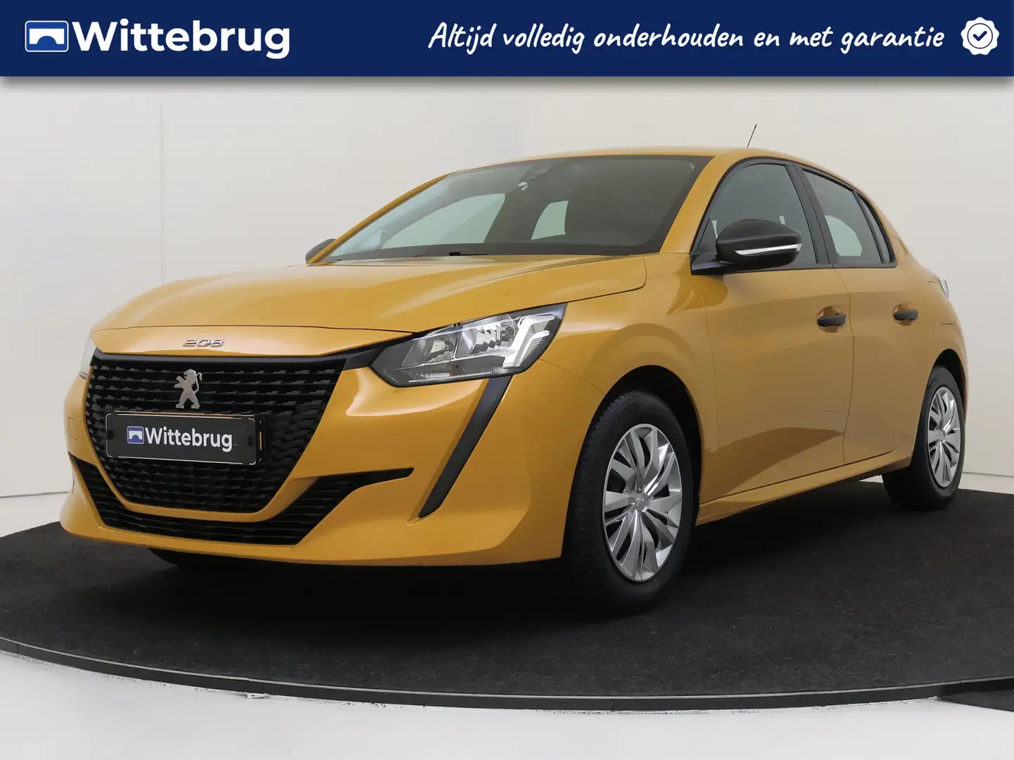 Peugeot 208 1.2 PureTech Like | Airco | Bluetooth | Elektrisch Geel - 1