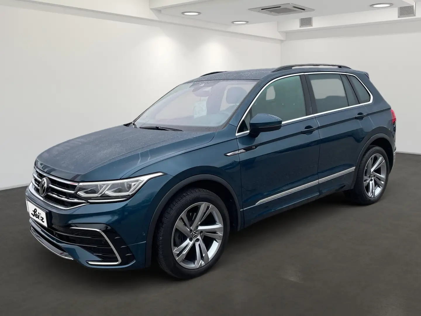 Volkswagen Tiguan 2.0 TDI 4M R-Line *AHK*MATRIX*KAMERA*NAVI* Blau - 2