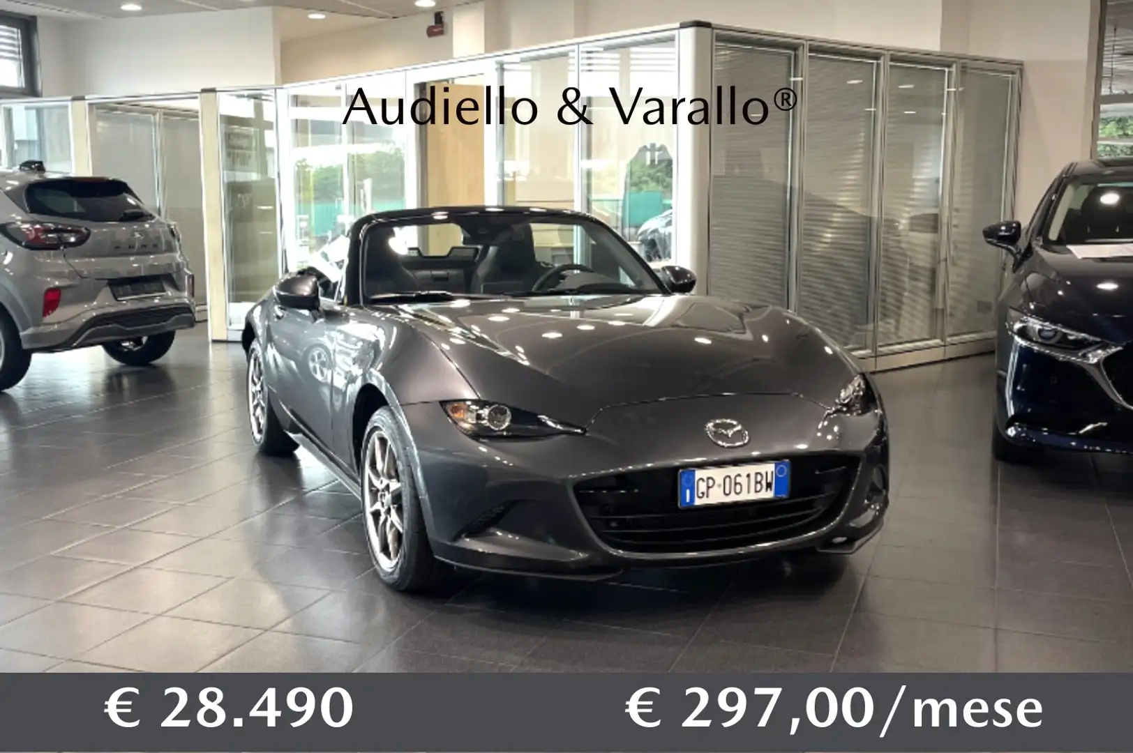 Mazda MX-5 1.5L Skyactiv-G Exclusive-Line - SOLO 5.500 KM! Gris - 1