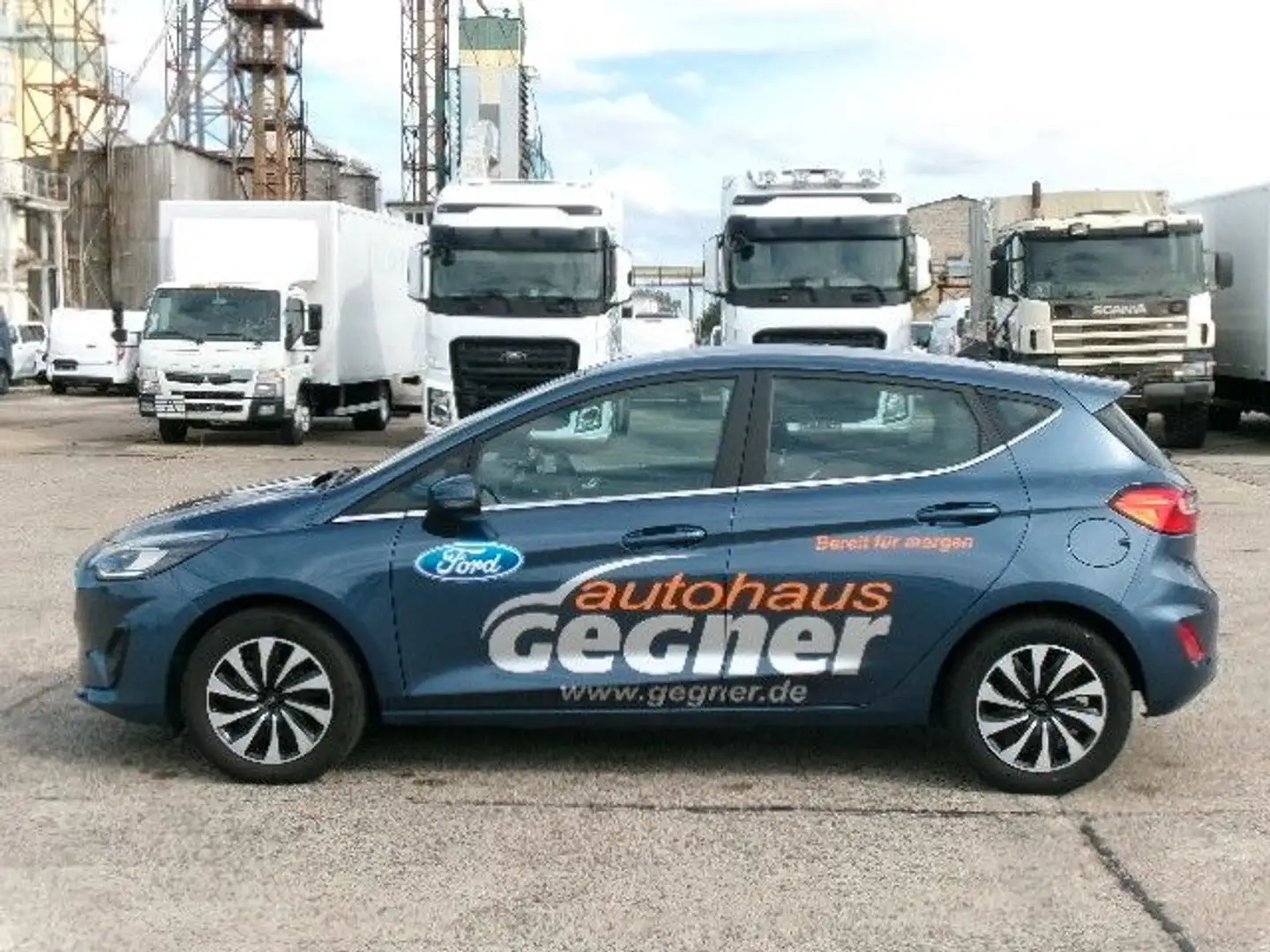 Ford Fiesta Titanium 1.0L MHEV Navi WiPa DAB LED Blau - 2