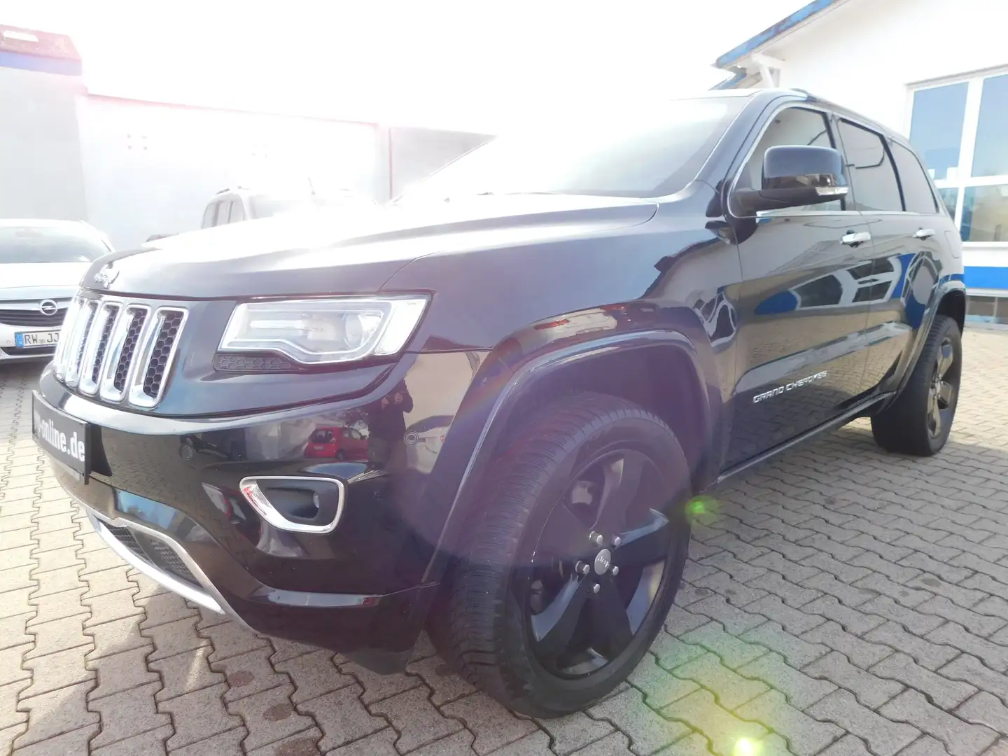 Jeep Grand Cherokee 3.0 CRD Overland+AHK u.v.m.,1.Hand S-Heftgepflegt Noir - 2