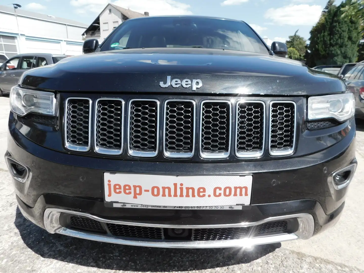 Jeep Grand Cherokee 3.0 CRD Overland+AHK u.v.m.,1.Hand S-Heftgepflegt Schwarz - 1