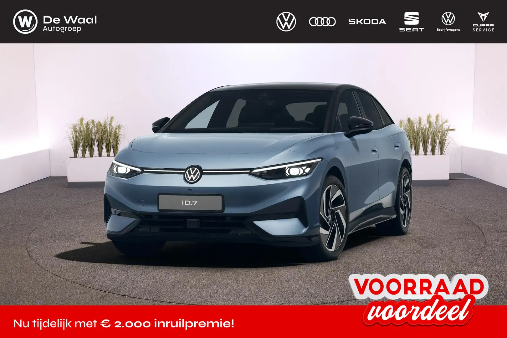 Volkswagen ID.7 Pro Limited Edition 77 kWh accu. 210 kW / 286 pk L Azul - 1