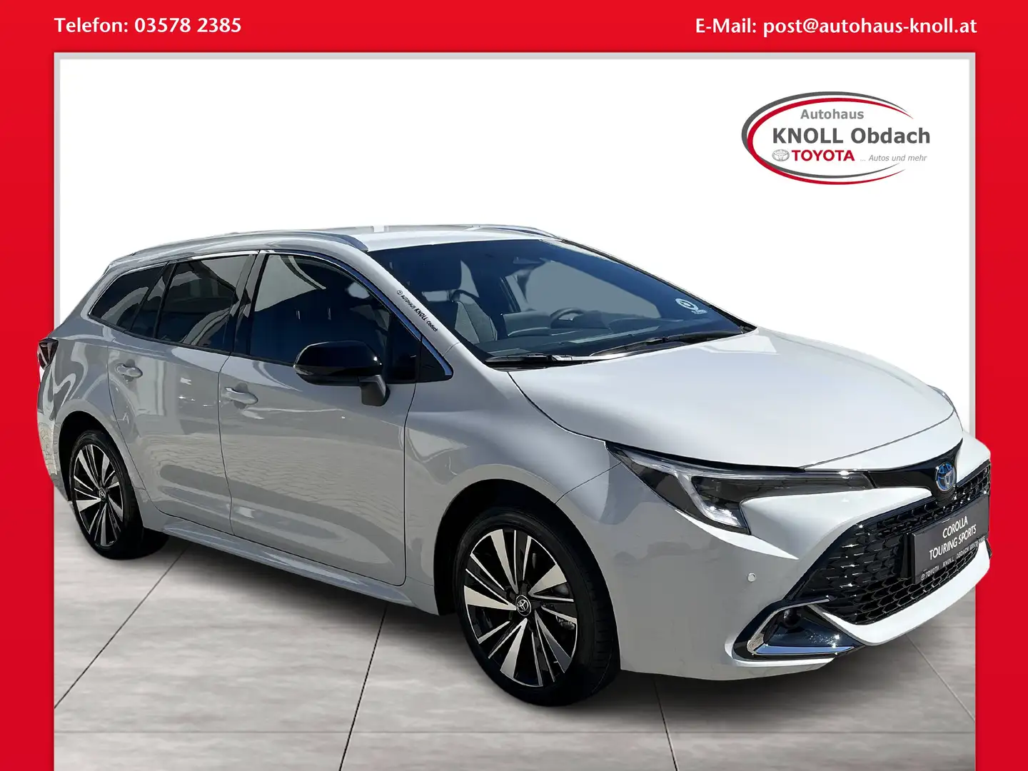 Toyota Corolla Touring Sports 1,8 Hybrid Active Drive Safety Pake Weiß - 1