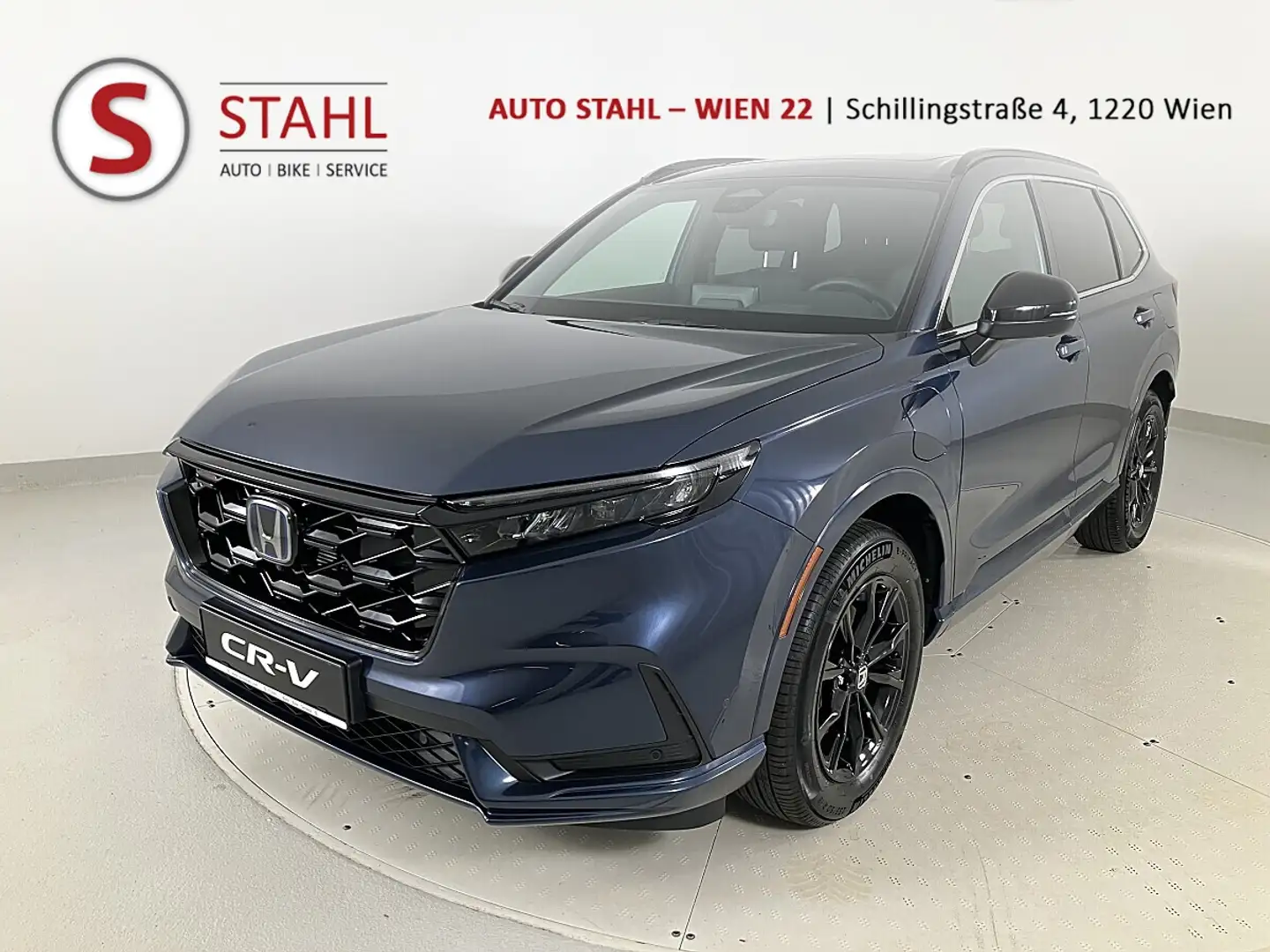 Honda CR-V 2,0 i-MMD Plug-in-Hybrid Advance Tech Aut. Blau - 1