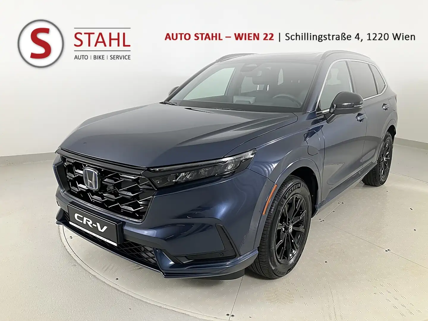 Honda CR-V 2,0 i-MMD Plug-in-Hybrid Advance Tech Aut. Blau - 1