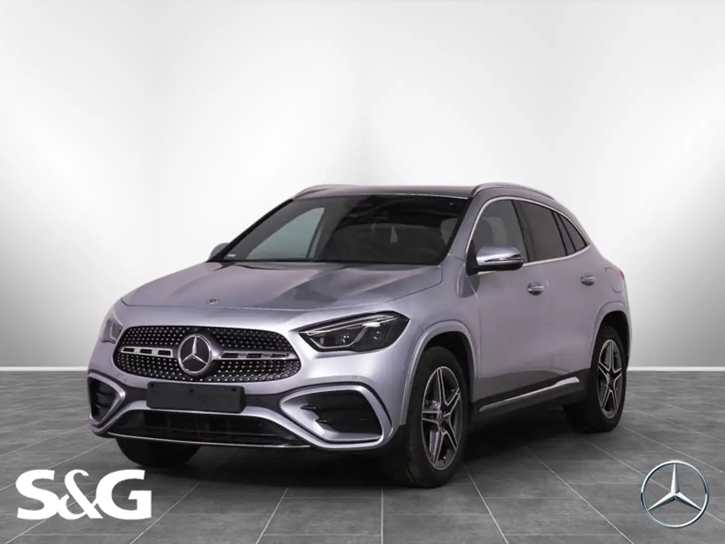 Mercedes-Benz GLA 250 e AMG AHK+TOTWINKEL+DISTRONIC+KEYLESS Plateado - 1
